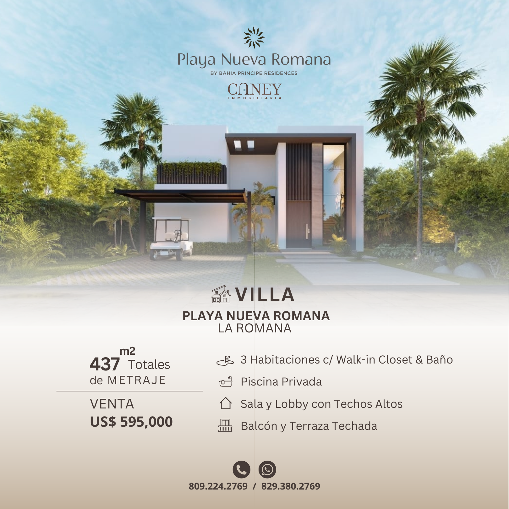  Villa Ana - Playa Nueva Romana